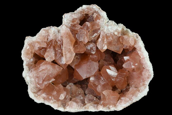 Pink Amethyst Geode Section - Argentina #134775